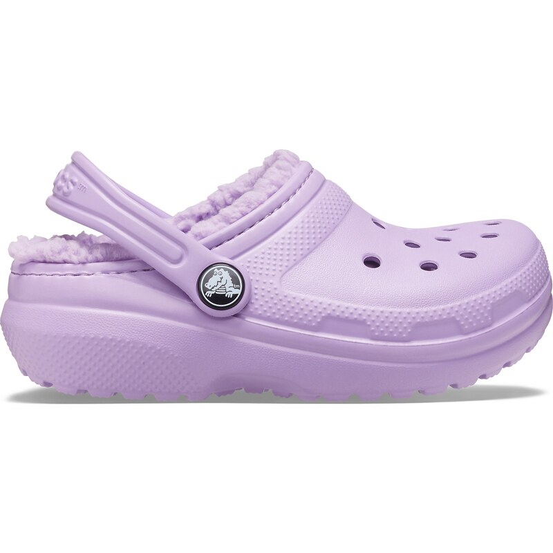 Detské topánky Crocs CLASSIC LINED fialová 26833081