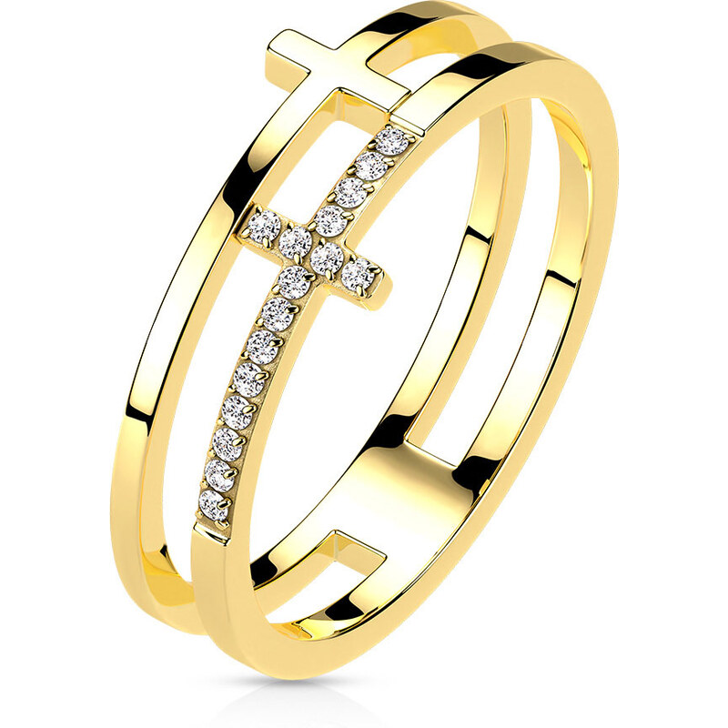 Dámsky prsteň z chirurgickej ocele MAEVE 26853303