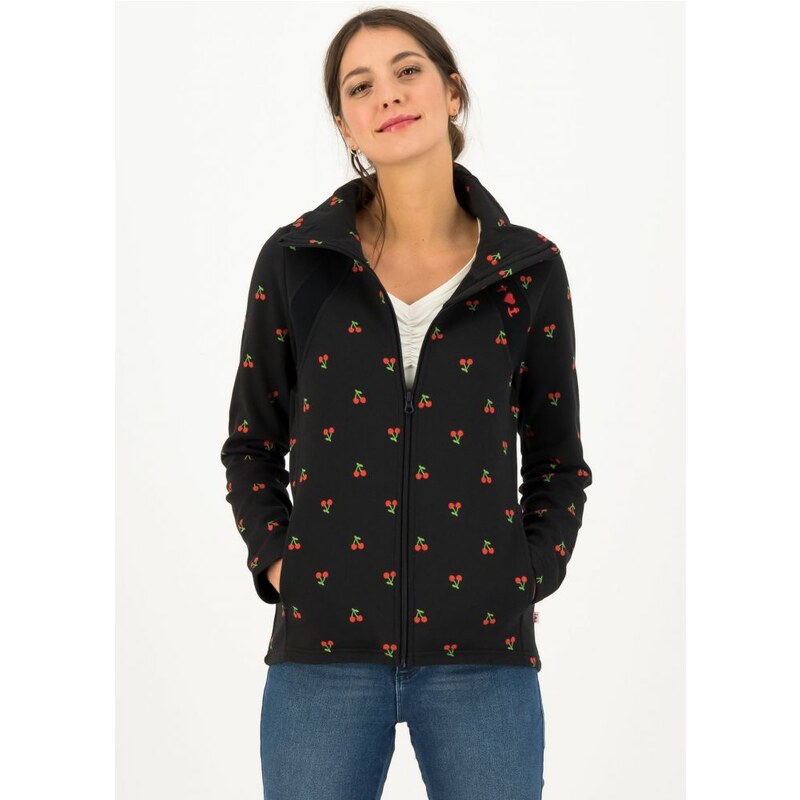 BLUTSGESCHWISTER Čierna bunda Cherry 26854599