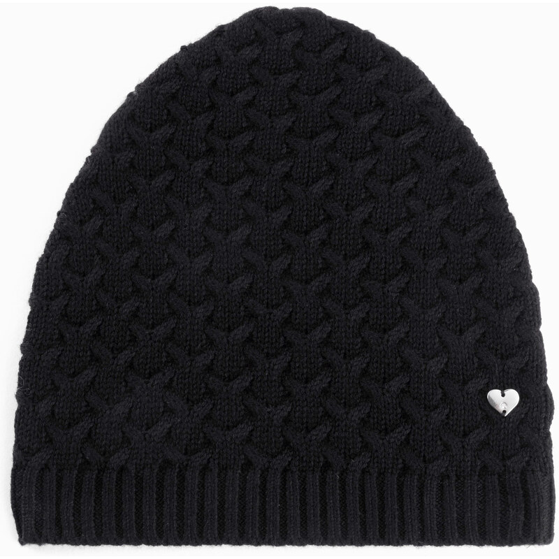 bonprix Čiapka s podielom kašmíru, farba čierna 45518223