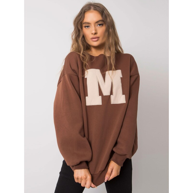 ex moda Sweatshirt-EM-BL-617-1.34X-brown 64683287