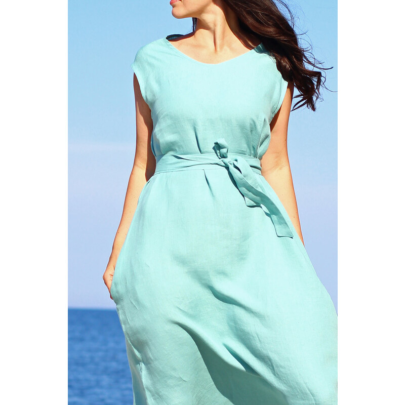 Konopný PÁSIK k šatám Lotika česká výroba 37332526