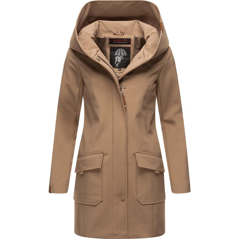 MARIKOO Funkčný kabát Mayleen svetlohnedá 54225889