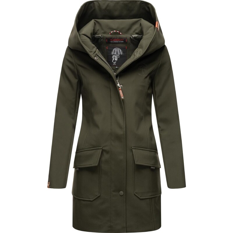 MARIKOO Funkčný kabát Mayleen olivová 58519056