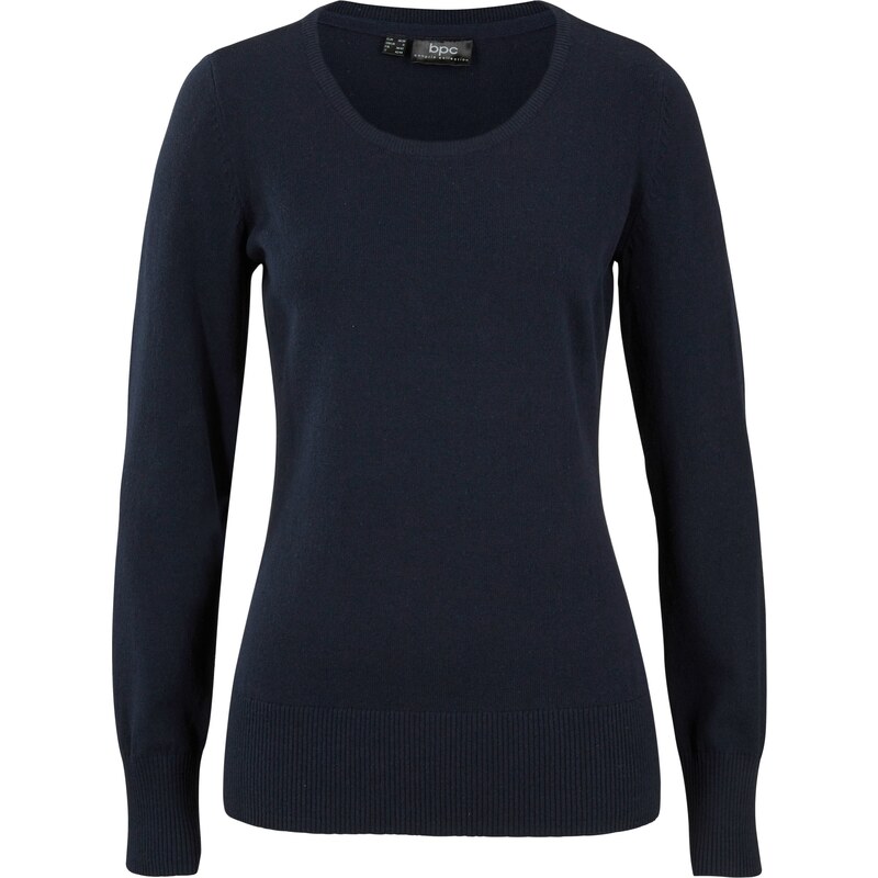 bonprix Jemne pletený pulóver, farba modrá 44736057