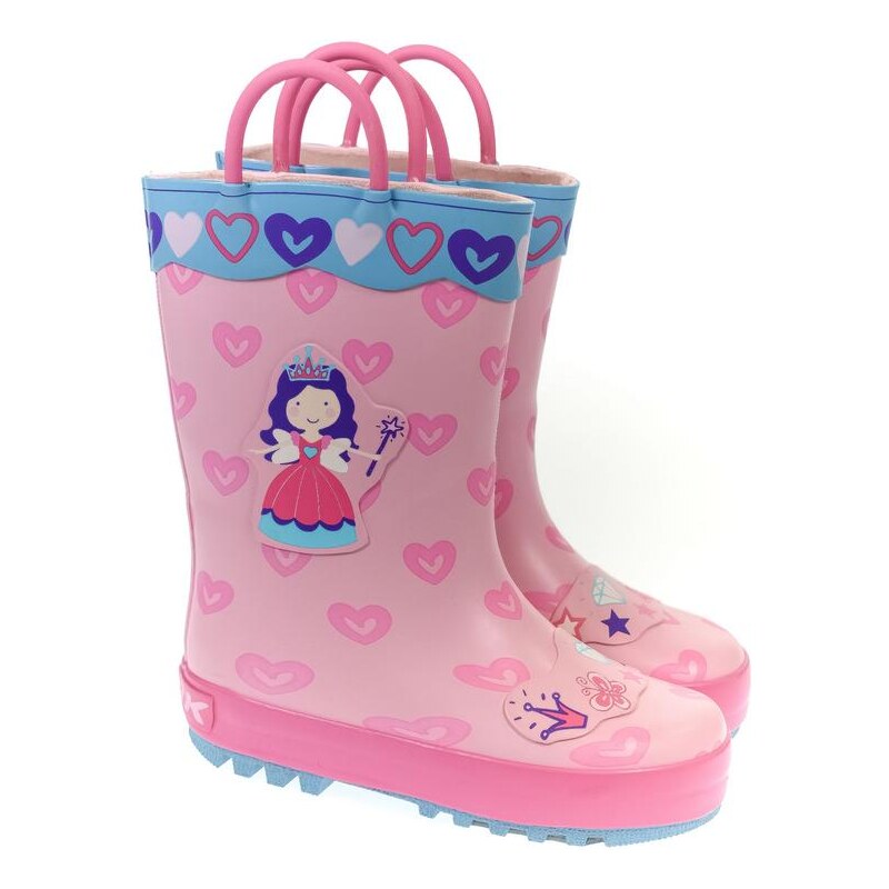 JOHN-C Detské ružové gumáky EMILY 21-27 26961042