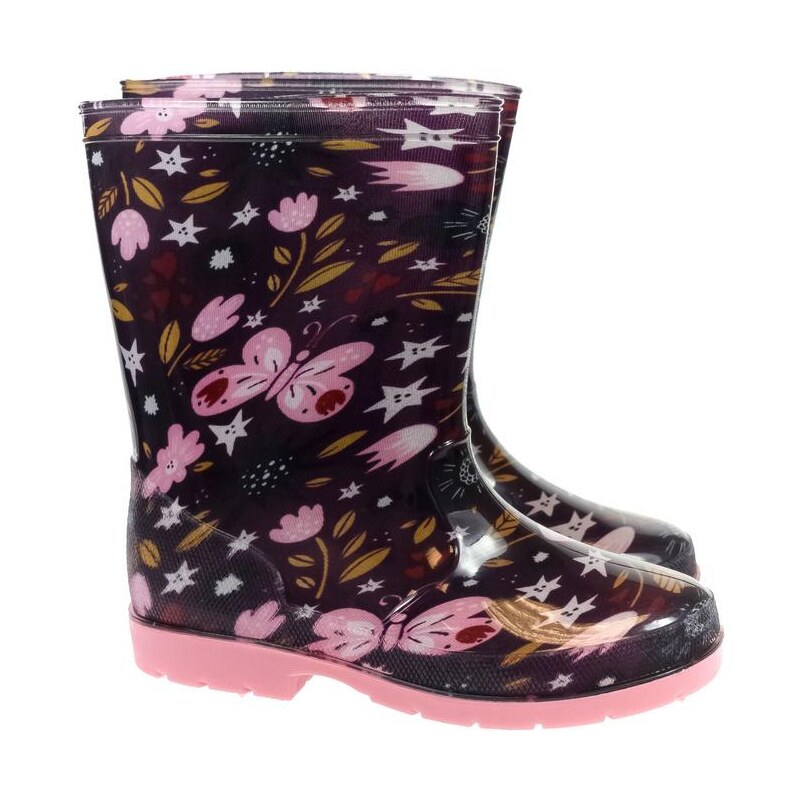 JOHN-C Detské fialové gumáky FLY 20-27 26961054