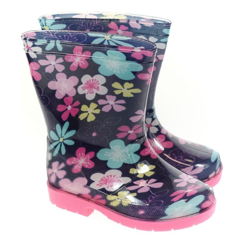 JOHN-C Detské ružové gumáky FLOW 26961059