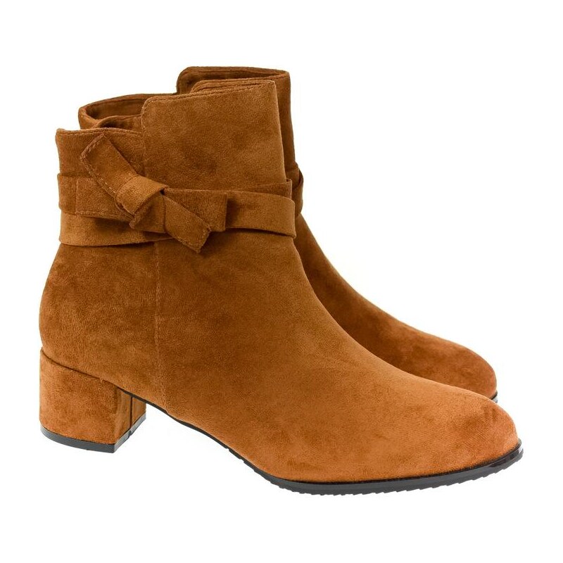 SS Dámske svetlohnedé čižmy KATA 26961091