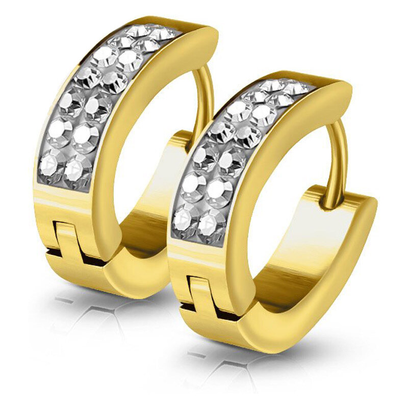 Dámske náušnice z chirurgickej ocele BROOKE 26761332