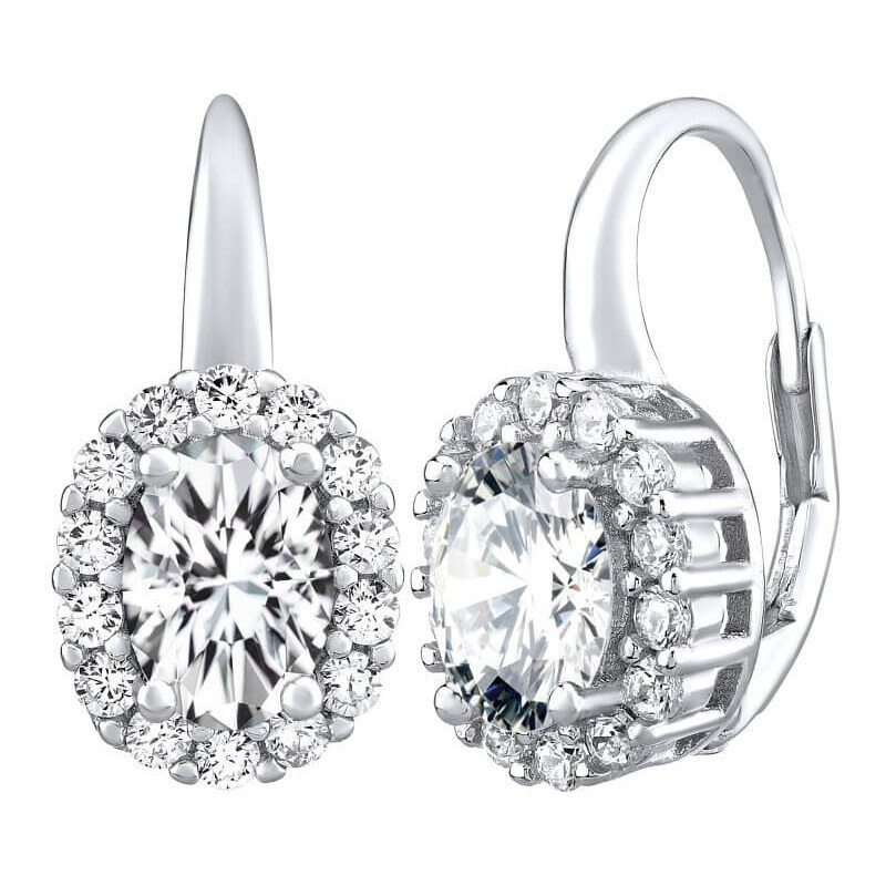 Silvego Strieborné náušnice SHARON sa zirkónmi LPS0611W 66578173