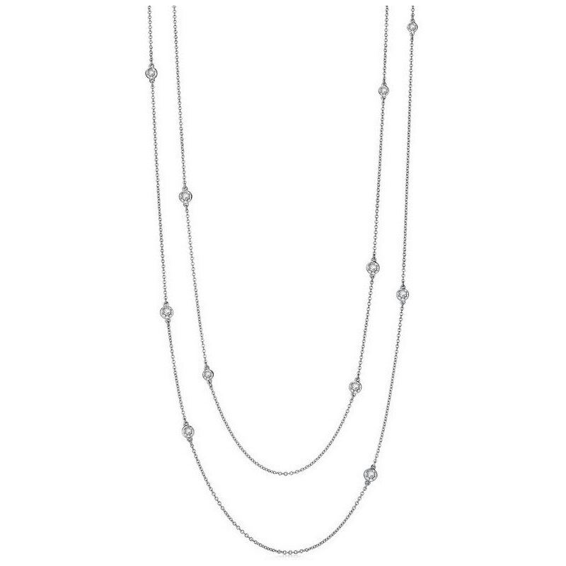 SWAROVSKI Elements Swarovski e. extra dlhý náhrdelník Pure Lines, 27000220