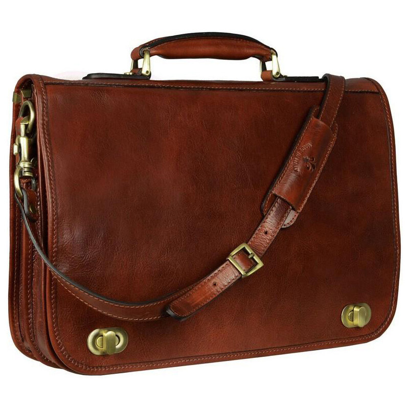 Glara Kožená business aktovka Premium 36988833