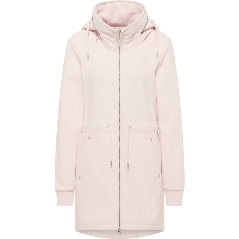 MYMO Tepláková bunda ružová 63134219