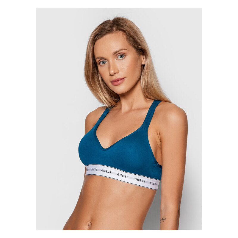 Vystužená bralette - O1GC15JR04P - G7M6 - Zelenomodrá - Guess 35647436