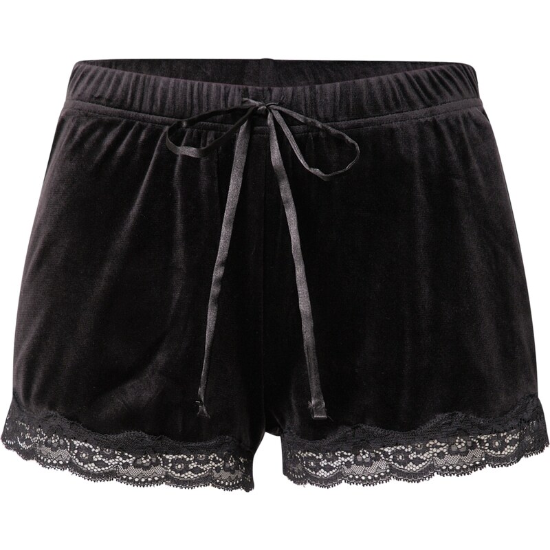 Hunkemöller Pyžamové nohavice čierna 27116518