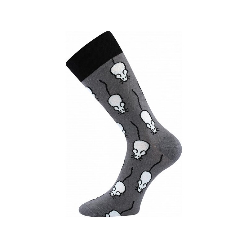 TWIDOR farebné veselé ponožky Lonka - MYŠKY - 1 pár 27137698