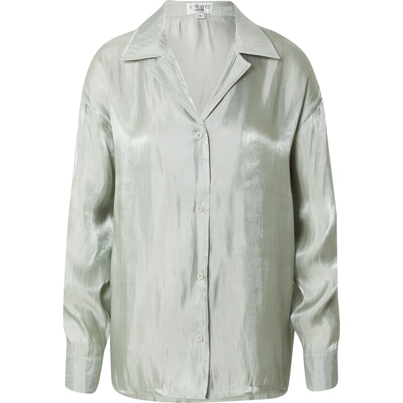 In The Style Blúzka NAOMI GENES pastelovo zelená 54226913