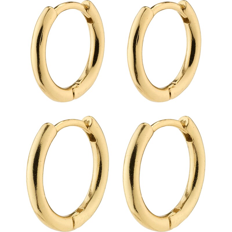 Pilgrim Náušnice Jessee zlatá 66078224