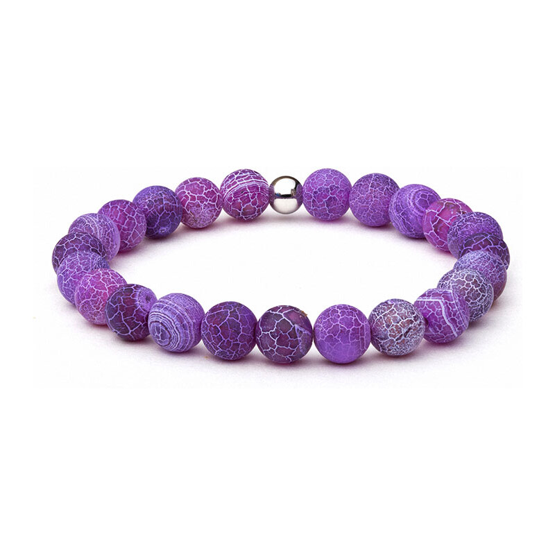 BudNej Minerálny náramok ACHÁT MN1047 35941943