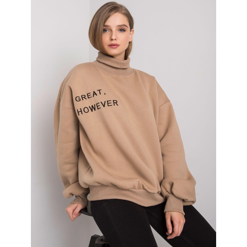 ex moda Sweatshirt-EM-BL-649.23X-dark beige 64791837