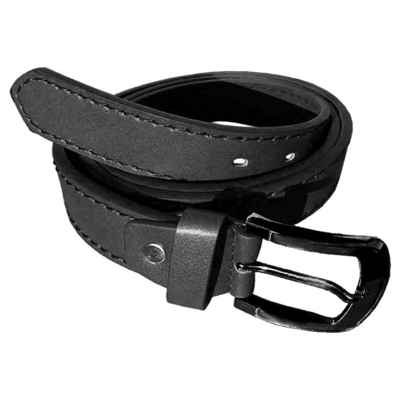 Opasok čierny Polo pre mužov 27172876