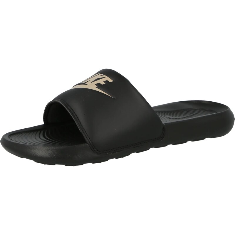 Nike Sportswear Šľapky Victori One zlatá / čierna 57667287