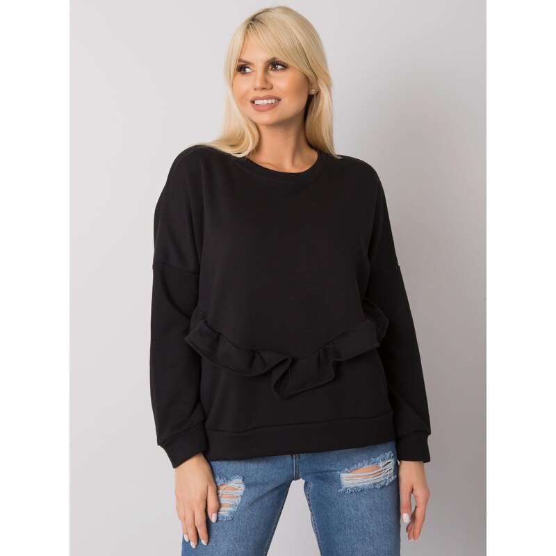 RUE PARIS Sweatshirt-RV-BL-7007.24X-black 64791810