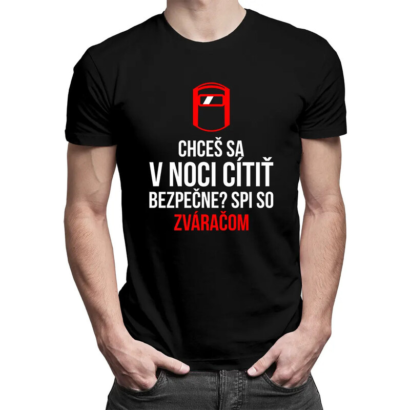 E-shop Garibald Chceš sa v noci cítiť bezpečne? Spi so zváračom -