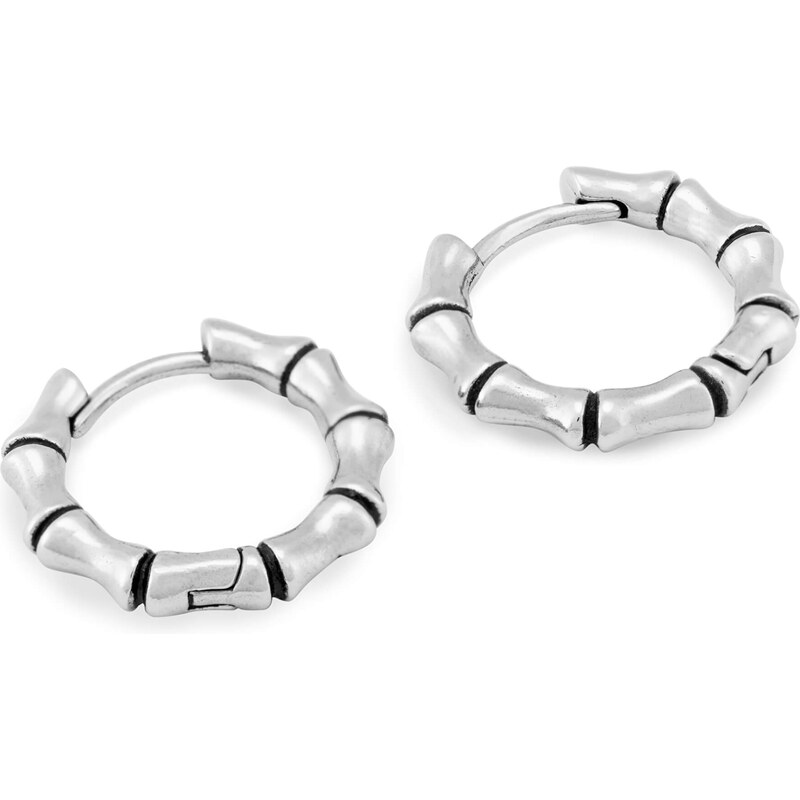 Troli Štýlové oceľové kruhové náušnice 66595266
