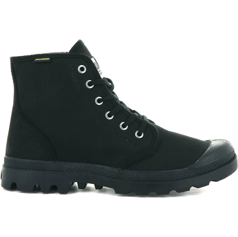 Palladium Pampa Hi Original Black Vegan - Pánske - Tenisky Palladium - 66356086