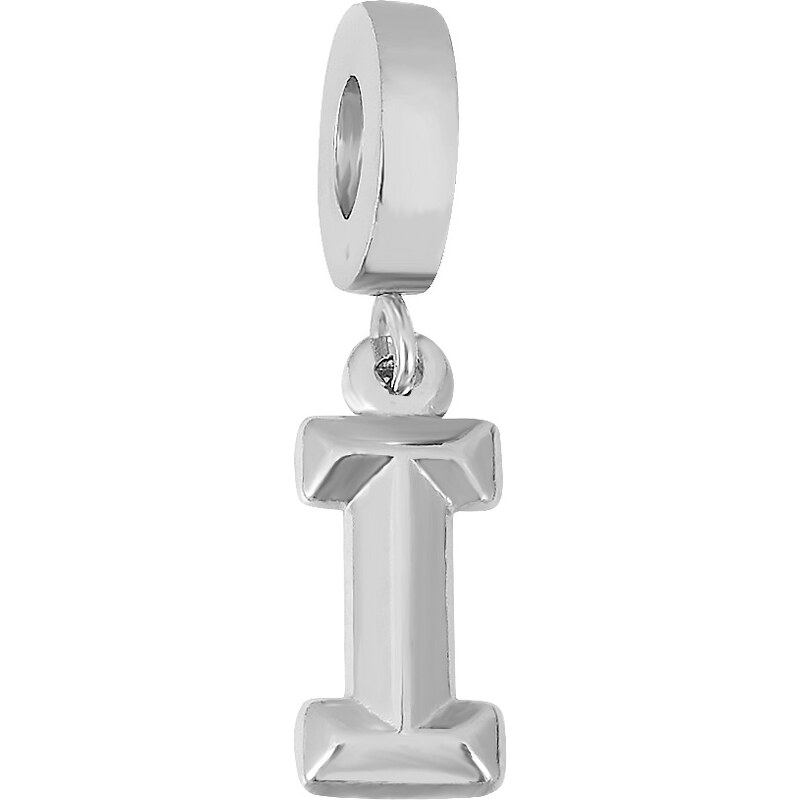 Lindas Jewelry Prívesok na náramok Písmeno I chirurgická oceľ IP069 36053920