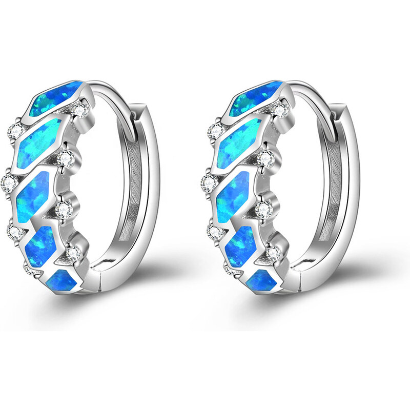 Dámske strieborné náušnice SKYLER 27235318