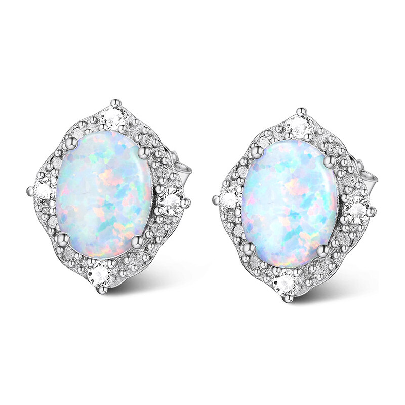 Dámske strieborné náušnice RYLIE 27236407