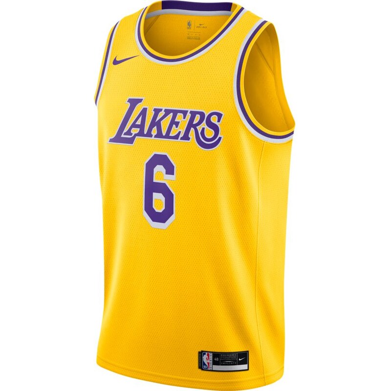 Nike LeBron James Lakers Icon Edition 2020 Swingman Jersey - Pánske - 66355654