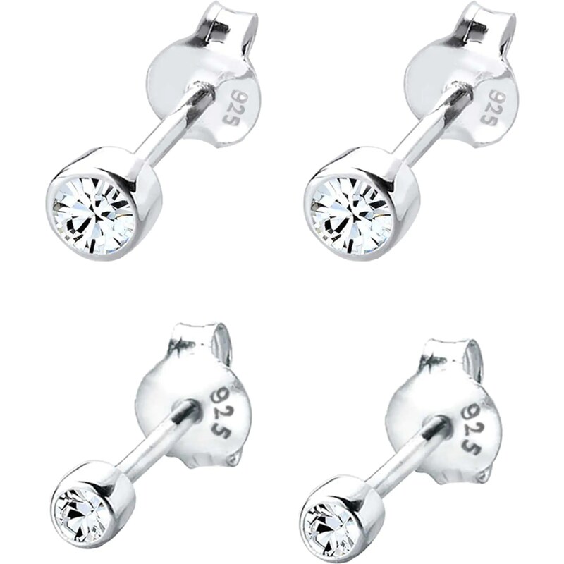 ELLI Náušnice Kristall strieborná 54221622