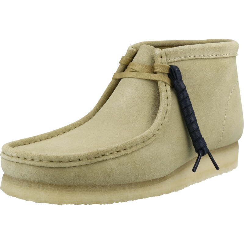 Clarks Originals Chukka čižmy Wallabee béžová 63261752