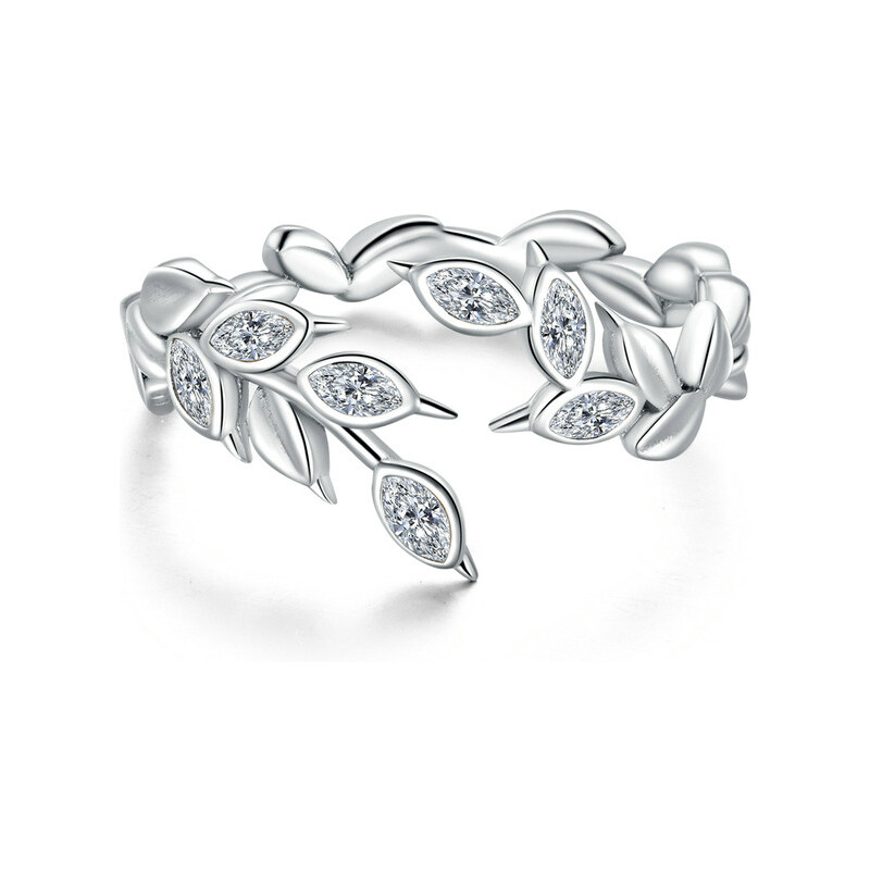 Dámsky strieborný prsteň OLIVE 27258301