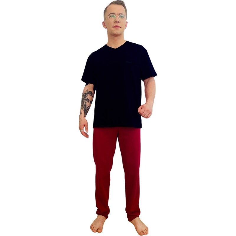 Pánske pyžamo De Lafense 624 Kevin 53437016