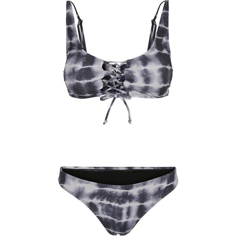 Urban Classics Bikiny čierna / biela 54227020