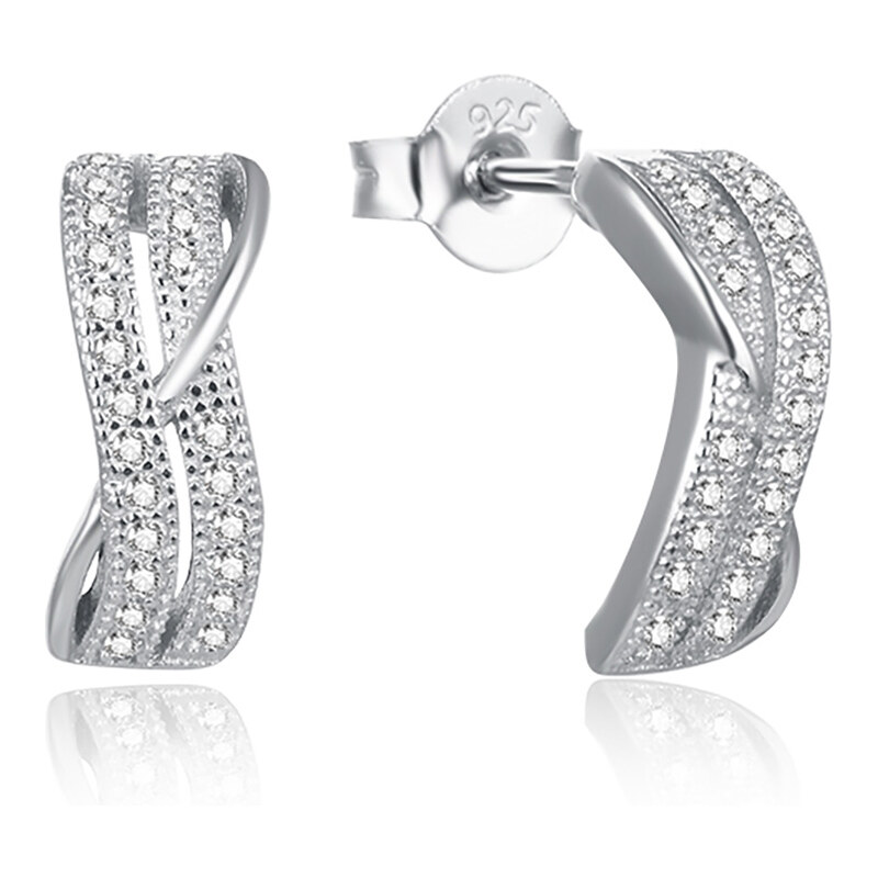 Dámske strieborné náušnice ANTONIA 27313481