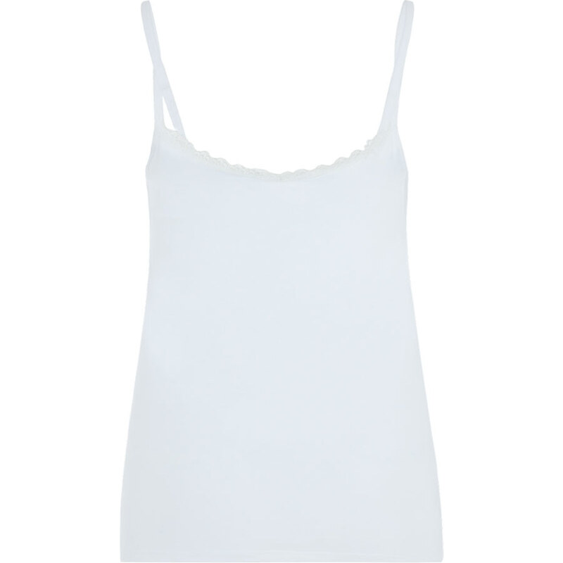 Glara Dámske EKO tielko s čipkou 27337253