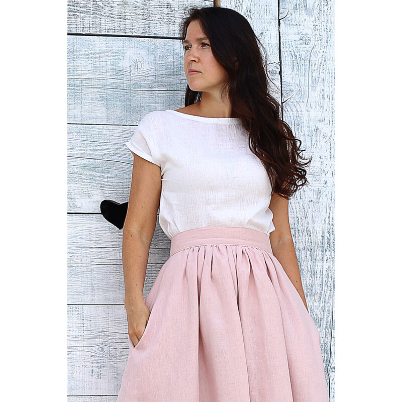 Obojstranné lanové tričko Lotika česká móda 55450530