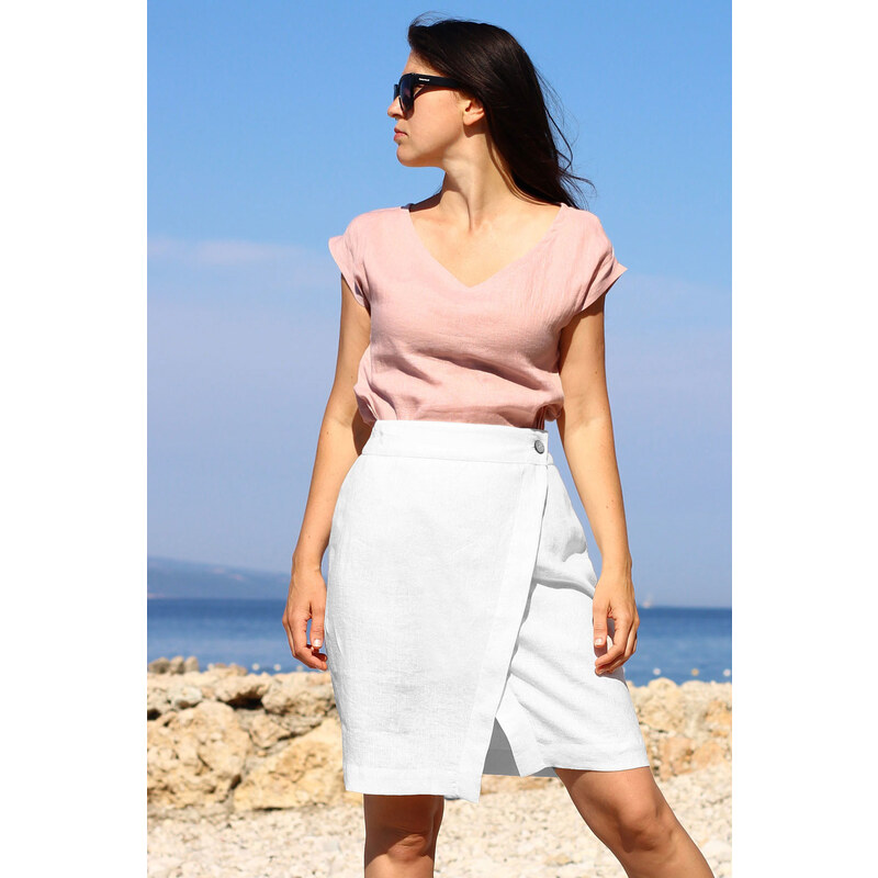 Obojstranné lanové tričko Lotika česká móda 31809992