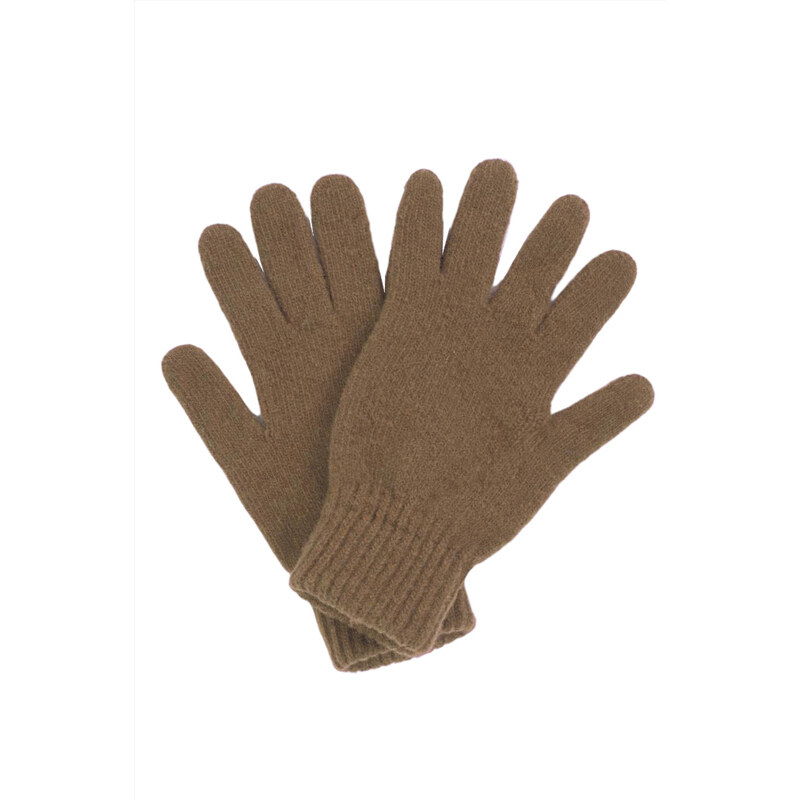 Kamea Svetlohnedé dámske rukavice na zimu 01, Farba svetlohnedá