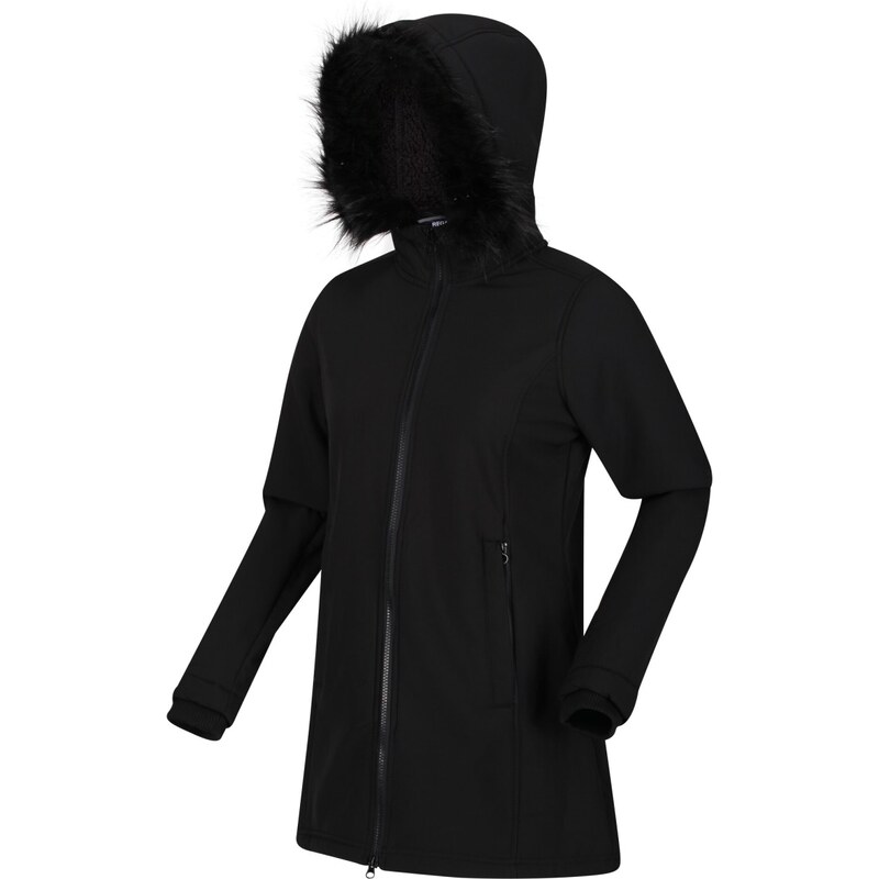 Dámsky softshellový kabát Regatta SUNAREE čierna