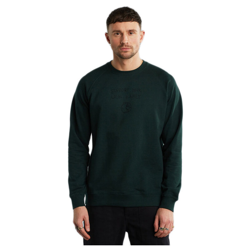Dedicated Sweatshirt Malmoe Local Planet Dark Green 65396193