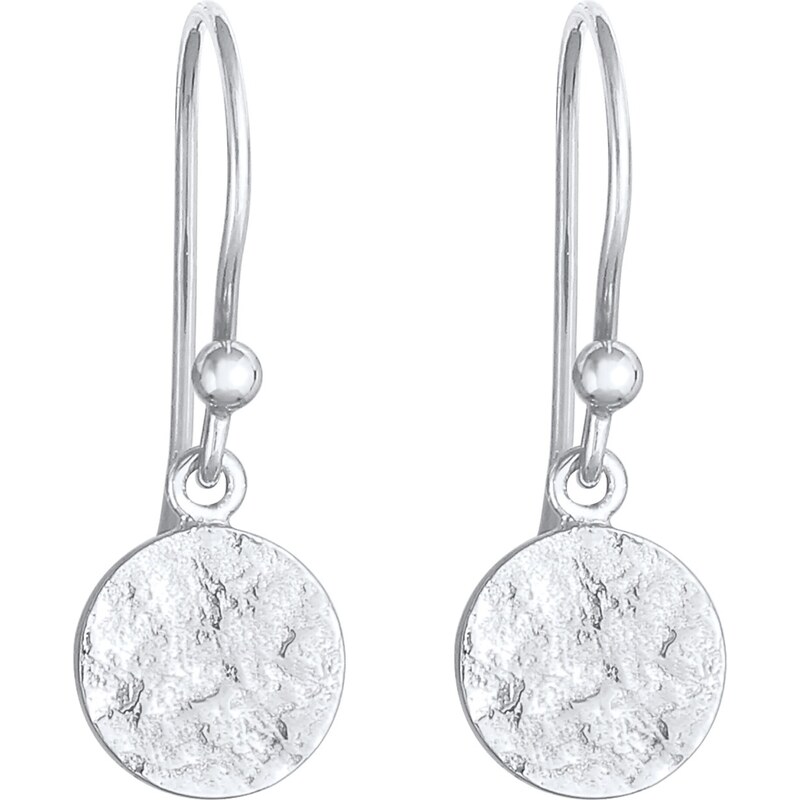 ELLI Náušnice strieborná / priehľadná 54441400