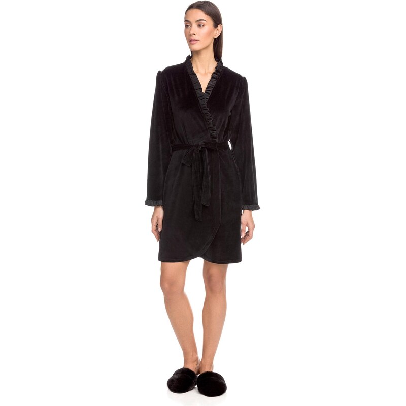 Dámsky župan 15260 - 100 - Čierna - Vamp 35647385