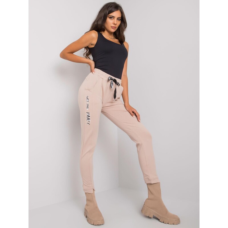 RELEVANCE Sweatpants-RV-DR-7071.20-beige 66083600
